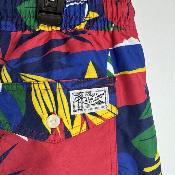 Polo Ralph Lauren Hoffman Print Classic Fit 5.75" Swim Trunks Sz: XL - Picture 5 of 7